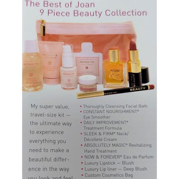 Joan Rivers Beauty Secrets 9-Piece Set – Skincare & Makeup Collection NIB - Picture 3 of 3